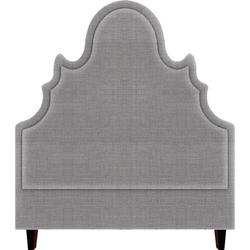 My Chic Nest Amalie Panel Headboard Faux Leather/Upholstered/Velvet/Polyester/Linen/Cotton | 75 H x 80 W x 5 D in | Wayfair 574-103-1160-K