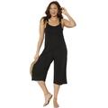 Plus Size Women's Eloise Overall Jumpsuit by Swimsuits For All in Black (Size 18/20)