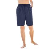 Plus Size Women's Taslon® Cover Up Board Shorts with Built-In Brief by Swim 365 in Navy (Size 26/28) Swimsuit Bottoms