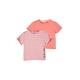 s.Oliver Junior Baby-Mädchen 405.10.104.12.130.2103166 T-Shirt, pink Stripes/pink, 68