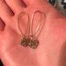 American Eagle Outfitters Jewelry | 2 For $10 Gold Hoop Earrings With Hearts | Color: Gold | Size: Os