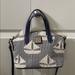 Dooney & Bourke Bags | Dooney And Bourke Navy White Striped Purse | Color: Blue/White | Size: Os