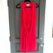 Michael Kors Dresses | Michael Michael Kors Draped Dress | Color: Red | Size: L