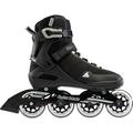 ROLLERBLADE Herren Inlineskates Herren Inline-Skates Sirio 84, Größe 38 ½ in Schwarz/Weiß/Grau