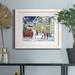 The Holiday Aisle® Toy Shop - Picture Frame Graphic Art Print on Paper in Blue/Green/Red | 20 H x 17 W x 1.5 D in | Wayfair