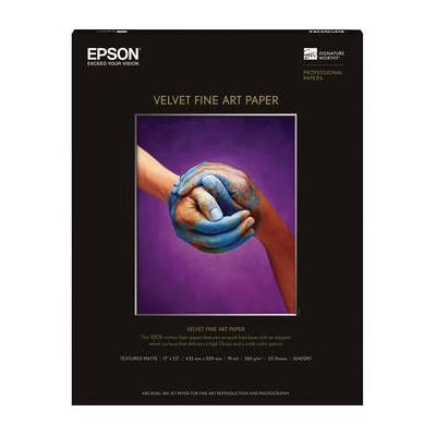 Epson Velvet Fine Art Paper (17 x 22