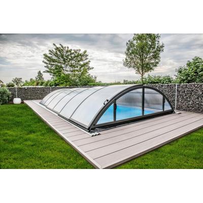 Automatische Poolüberdachung - elektrisch mit Motor SkyCover® Base 5.7x12.7m