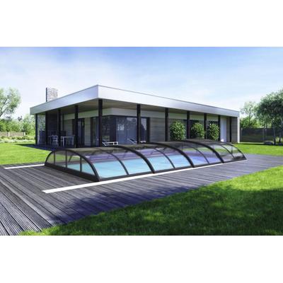 Swimmingpool-Überdachung / Abdeckung SkyCover® Solid 4.2x8.5m