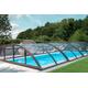 Automatische Poolüberdachung - elektrisch mit Motor SkyCover® Base Clear 3.2x6.3m