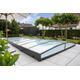 Poolüberdachung SkyCover® Neo 3.5x5.3m - einseitige Schiene