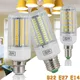 1x ampoules LED épis de maïs E27 B22 E14 5730 SMD 24 diodes-165LED lustre lumière bougie
