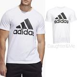 Adidas Shirts | New With Tags Adidas Men's White Logo Tee Large | Color: Black/White | Size: L