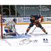 Mathew Barzal New York Islanders Autographed 8" x 10" Goal Between The Legs vs. Buffalo Sabres Photograph