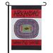 Arkansas Razorbacks 12'' x 18'' Stadium Vertical Banner