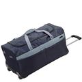 40" Large Wheeled Luggage Travel Holdall Duffle Bag on Wheels Black/Red