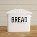Birch Lane™ Donita Bread Box Metal in White | 12 H x 13.5 W x 8.5 D in | Wayfair 453F5A62EC264AF784A53175717EBE6C