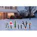 The Holiday Aisle® Believe Yard Signs Resin/Plastic/ in Green/Red | 35 H x 16 W x 1 D in | Wayfair THDA9141 43988421