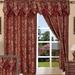 Astoria Grand Heideman Damask Room Darkening Rod Pocket Curtain Panels Polyester in Red | 84 H in | Wayfair 4639B9C5617347AEB354B75362A3D039