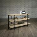 Gracie Oaks Haneline TV Stand for TVs up to 42" Wood in Black | 23.87 H in | Wayfair LFMF3165 45099207