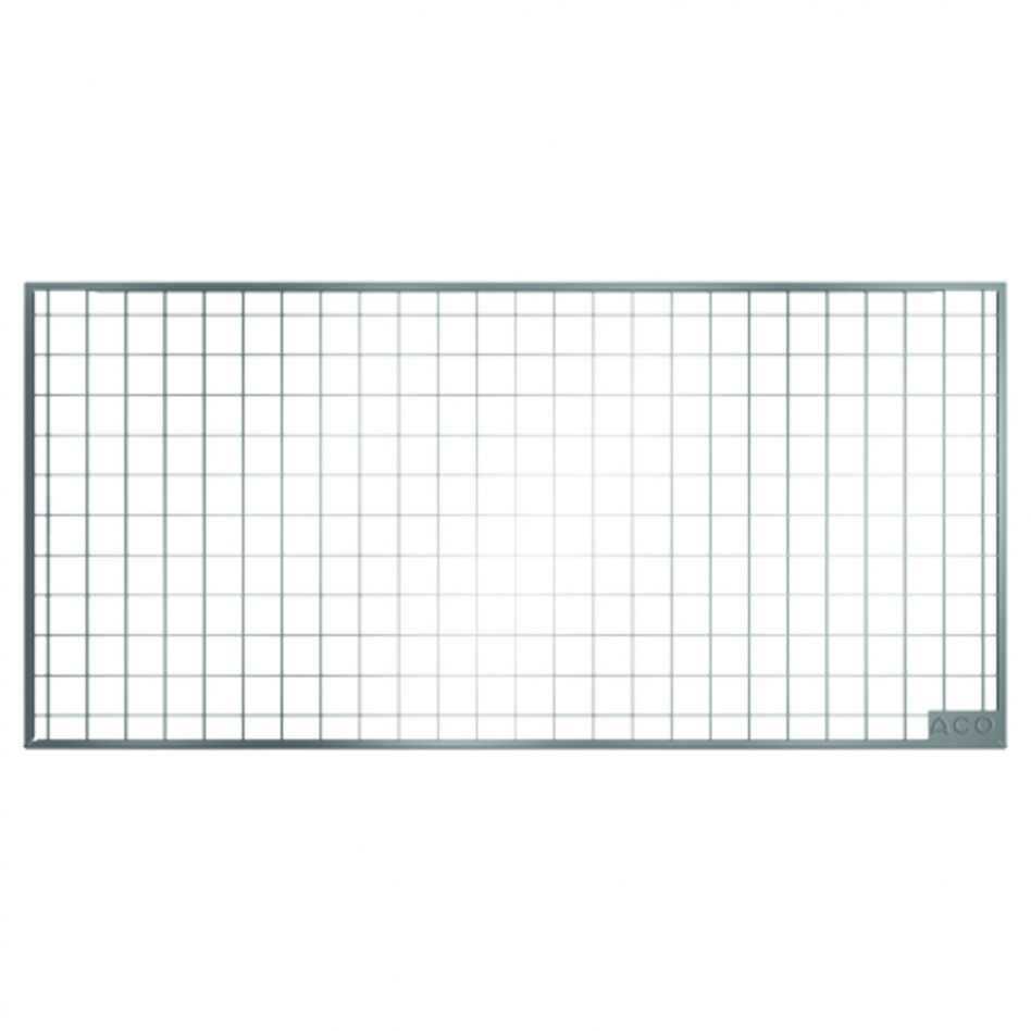 ACO Maschenrost Gitterrost aus verzinktem Stahl für Betonlichtschacht, 1270x600 mm, Maschenrost 30/10 begehbar Image