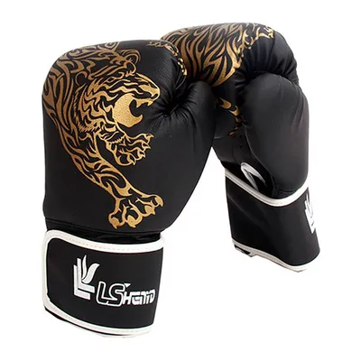 Gants de boxe pour enfants 1 paire gants d'entraînement Muay Thai Sparring Kickboxing gants de