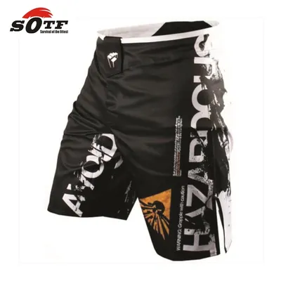 SOTF – short de boxe thaïlandaise short muay pantalon de boxe tiger muay thai pantalon de boxe