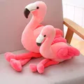 Peluche de flamant rose en peluche pour enfants 25cm 35cm 50cm oiseau en peluche poupée douce