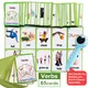 Carte de mots Montessori pour enfants apprentissage de l'anglais Flashcards jeux de mémoire