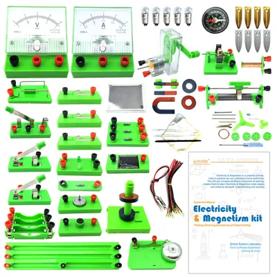 EUDAX School Physics Labs SemiElectricity Discovery Circuit and Magnetism Experiment Analyste for