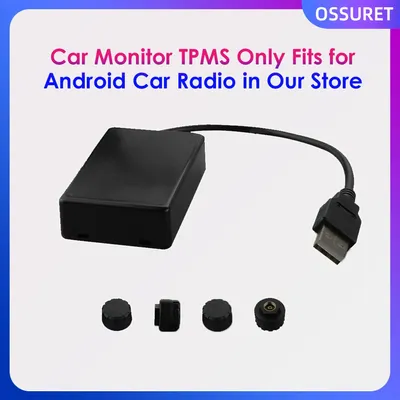 Moniteur de voiture TPMS intégré et externe adapté uniquement à notre marque PROssuret Android