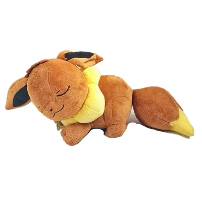 Peluche Pokémon Évoli 35cm 197 Jouets Oreiller Doux Cadeau d'Anniversaire pour Enfant