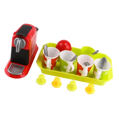 Ensemble de jeu de simulation de café en plastique pour enfants jouets de cuisine pour filles 21