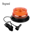 Bogrand-pouvez-vous rophare rotatif à LED 9-28V lumière stroboscopique d'urgence ambre avec aimant