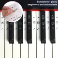 Autocollants de Piano à 32/37/54/61/88 touches en PVC Transparent pour clavier électronique nom