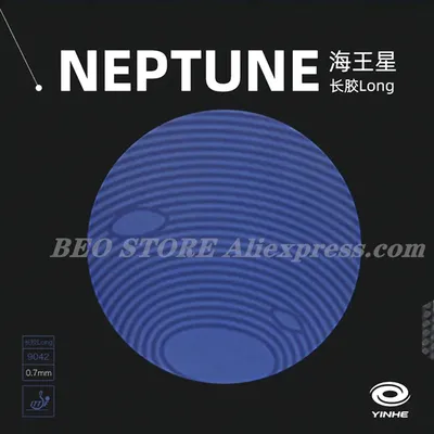 YINHE-Nappe de tennis de table Neptune Pips longue galAct en caoutchouc ping-pong OX avec éponge