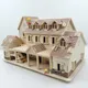 Maison en bois de Puzzle 3D pour enfants bateau à voile jeux à assembler jouet de construction