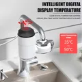 Robinet chauffe-eau électrique instantané sans réservoir affichage digital LED 3000W pour la