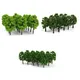 Accessoires pour la fabrication d'arbres miniatures échelle n 1 150 train chemin de fer paysage