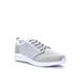 Wide Width Women's Travelbound Tracer Sneakers by Propet in Lt Grey (Size 11 W)