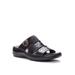 Wide Width Women's Gertie Sandals by Propet in Black (Size 10 W)