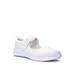 Wide Width Women's Travelbound Mary Janes by Propet in White (Size 11 W)