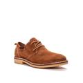 Wide Width Men's Men's Finn Oxford, Plain Toe - Suede Shoes by Propet in Tan (Size 8 W)