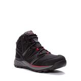 Men's Men's Veymont Waterproof Hiking Boots by Propet in Black Red (Size 9 M)