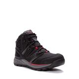 Men's Men's Veymont Waterproof Hiking Boots by Propet in Black Red (Size 10 1/2 M)