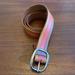 American Eagle Outfitters Accessories | American Eagle Belt Tri-Color Leather M/L | Color: Pink/Tan | Size: M/L