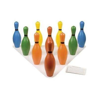 Champion Sports Multicolor Plastic Bowling Pins