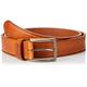 Wrangler Men's Edge LINE Belt, Cognac, 85