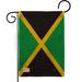 Breeze Decor Jamaica of the World Nationality Impressions Decorative Vertical 2-Sided 1'5 x 1 ft. Garden Flag in Black/Green | Wayfair
