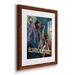 Winston Porter Bourbon Street Blues - Picture Frame Graphic Art Print on Paper in Blue/Brown/Green | 24 H x 18 W x 1.5 D in | Wayfair