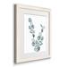 Gracie Oaks Blue Botanical Wash III - Picture Frame Painting Print on Paper in Gray/Green/White | 24 H x 18 W x 1.5 D in | Wayfair